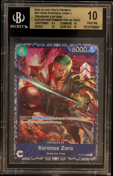 Roronoa Zoro C/(Treasure Cup 2024 August/September Top 64 Prize)