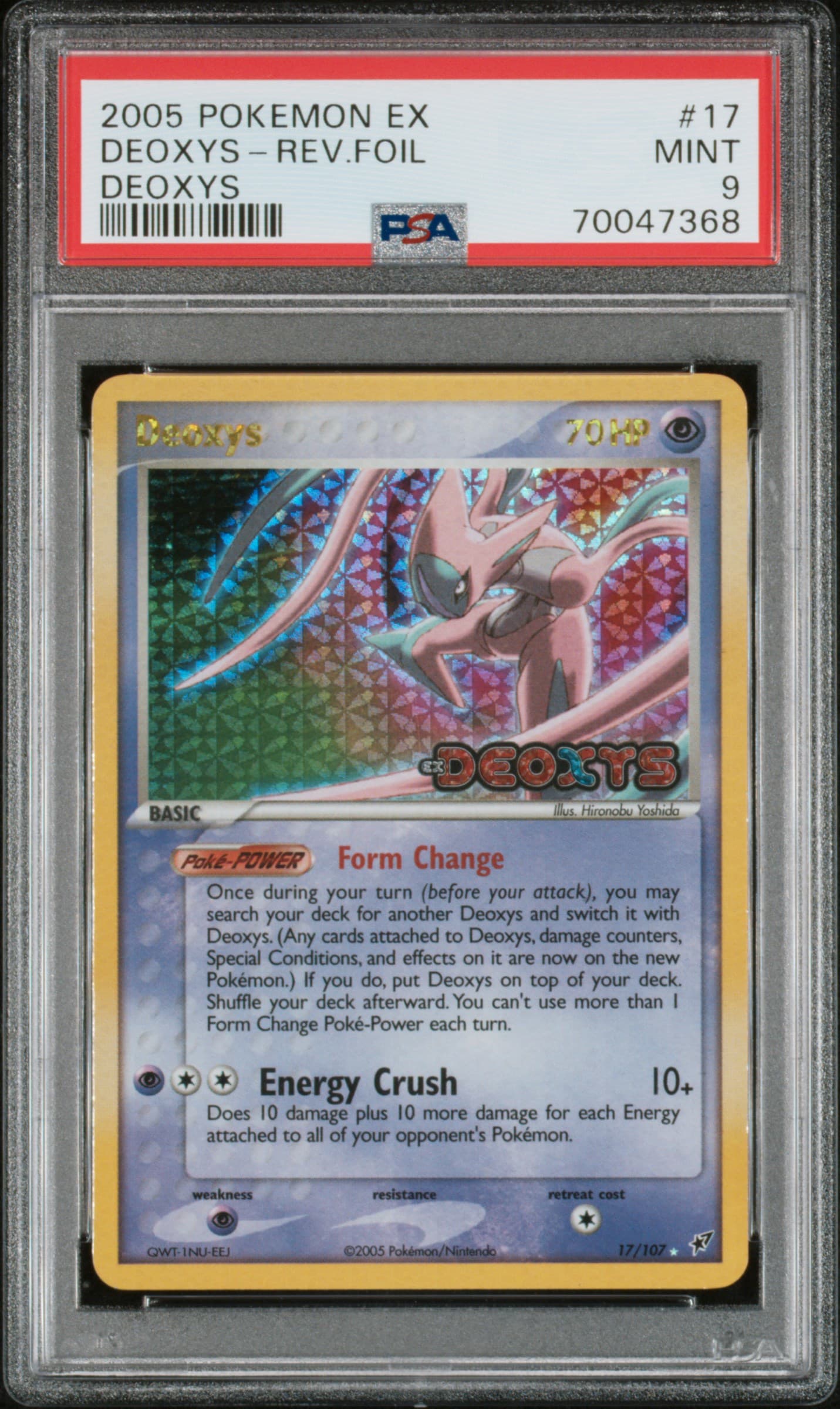 Deoxys-Reverse Foil