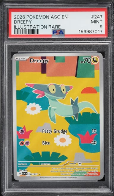 Pokemon Mega Evolution Ascended Heroes IR Dreepy #247