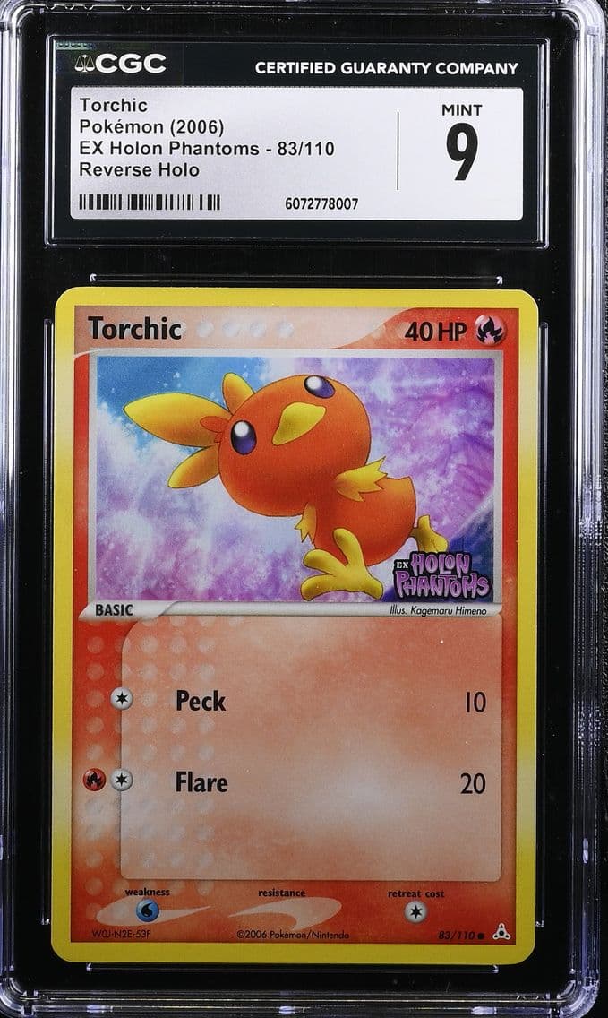 2006 #83 Torchic Reverse Holo CG