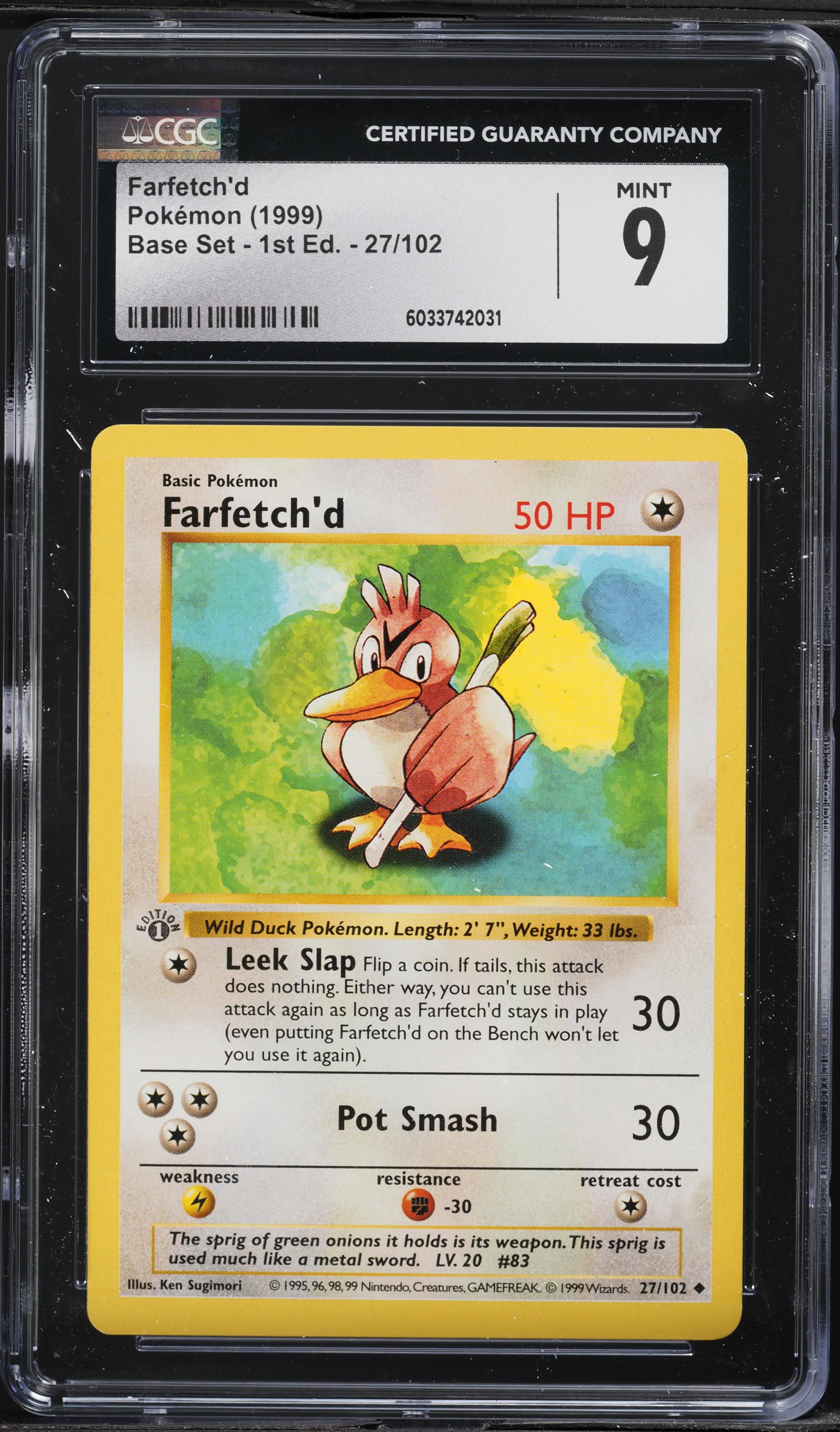Farfetch'd 1st Edition