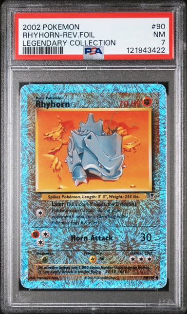 Rhyhorn-Reverse Foil