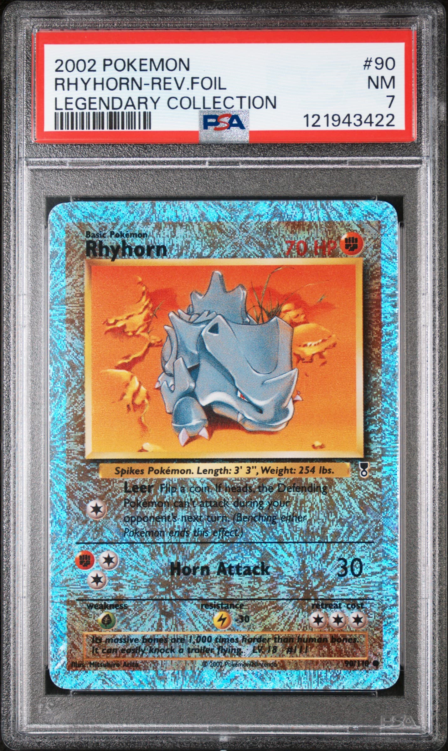 Rhyhorn-Reverse Foil