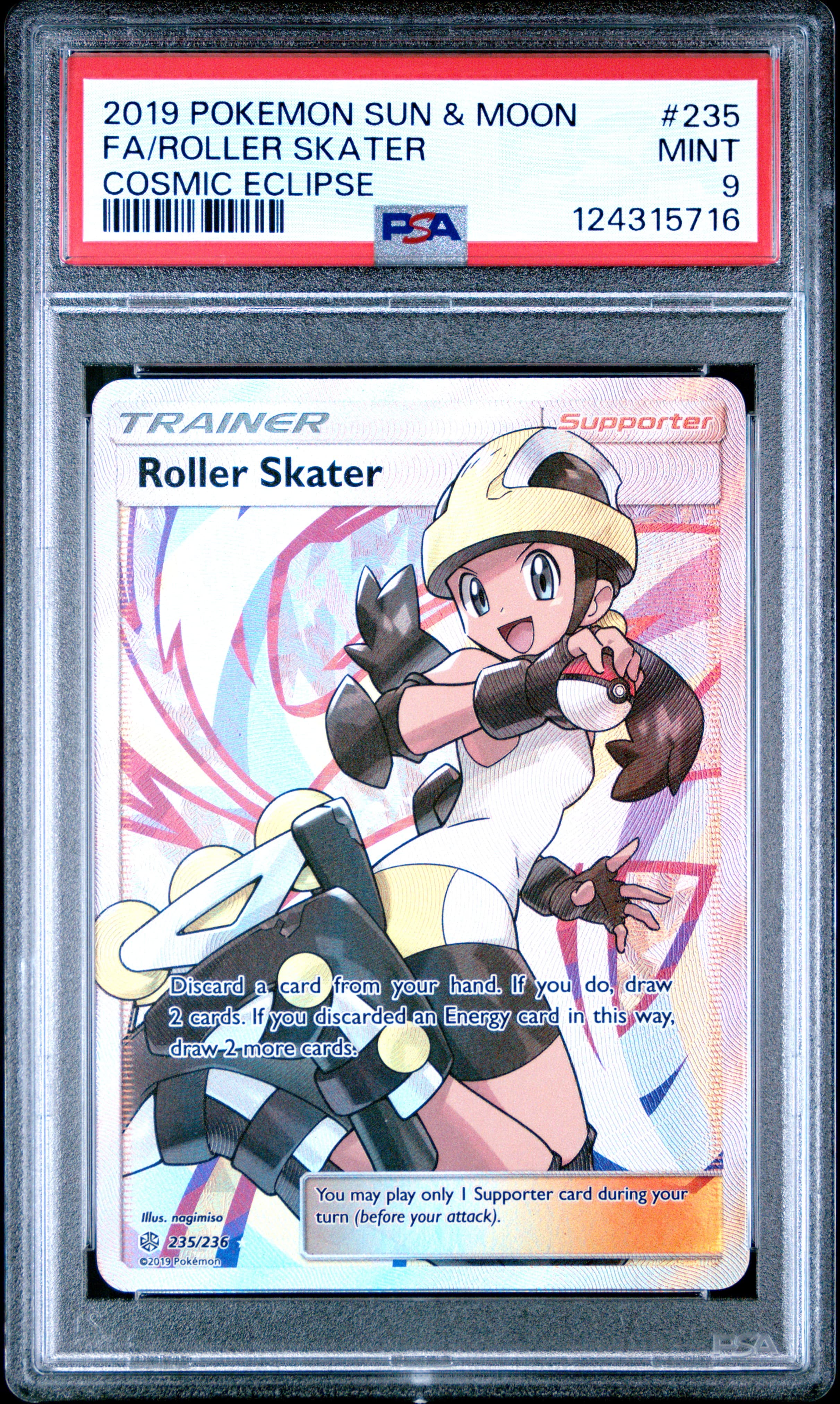 Full Art/Roller Skater