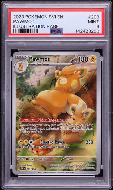 Pokemon Scarlet & Violet IR Pawmot #209