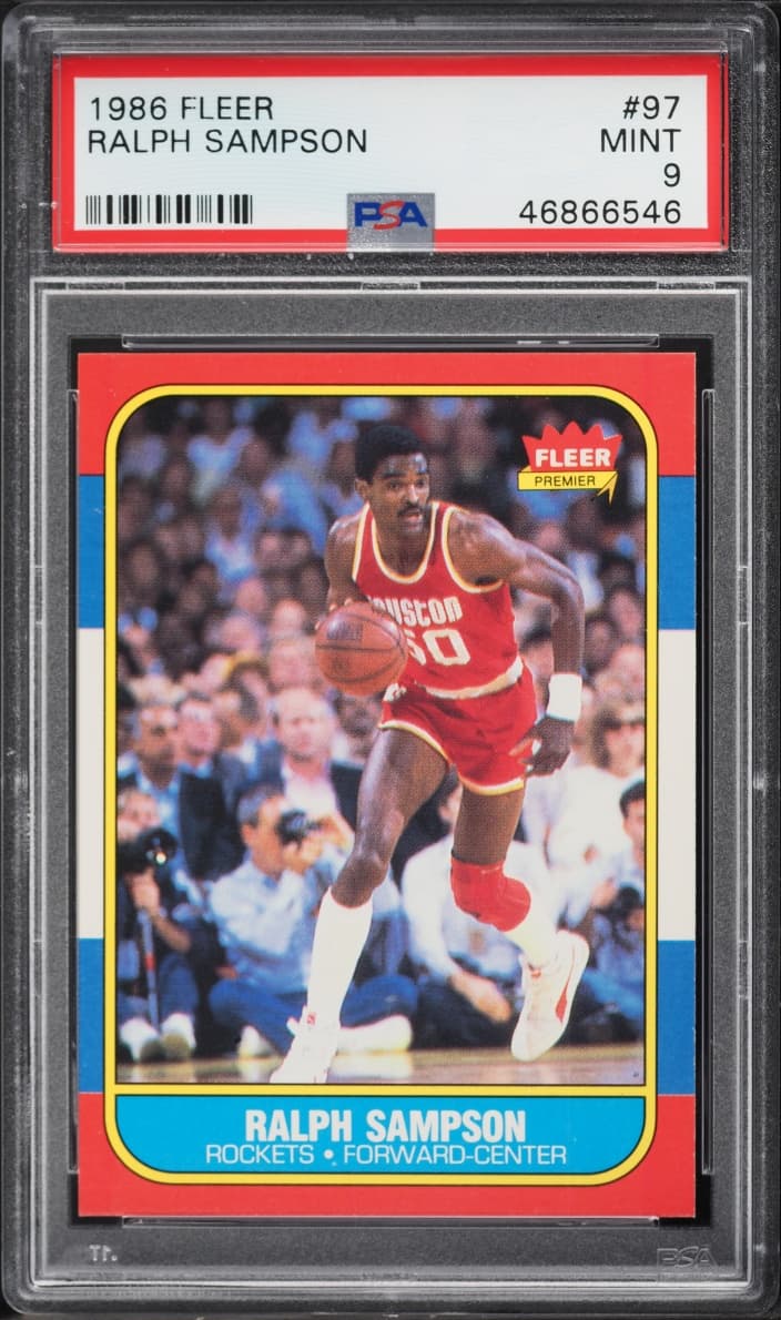 Fleer Basketball Ralph Sampson ROOKIE #97