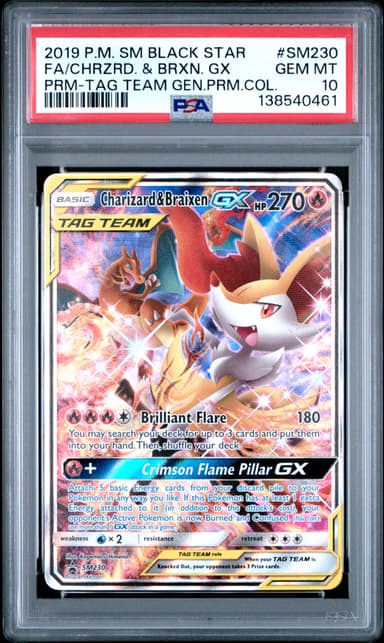 Full Art/Charizard & Braixen GX