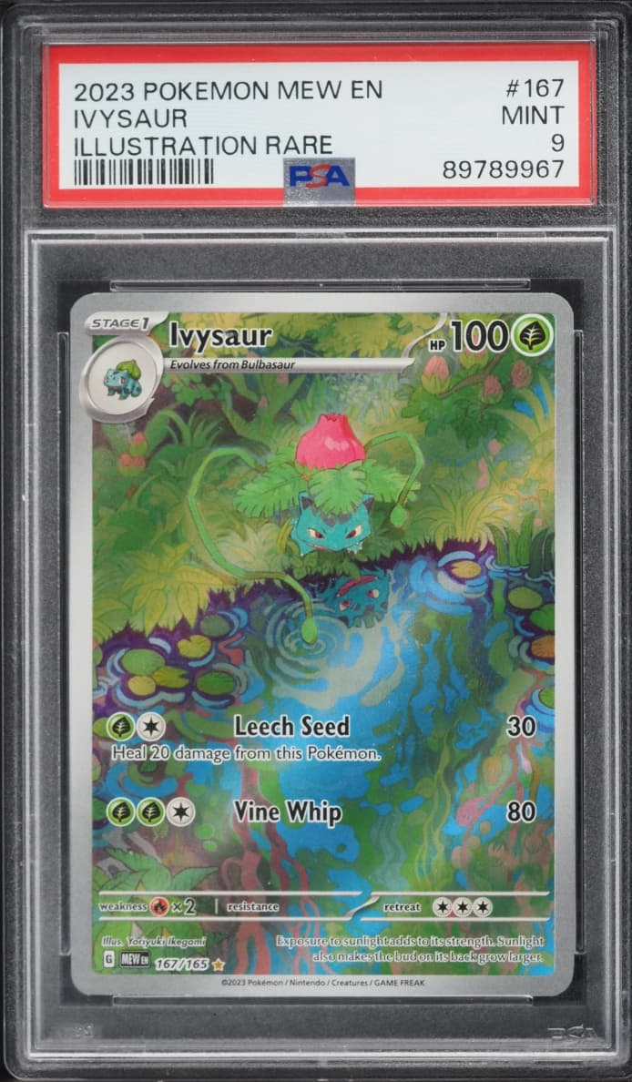 Pokemon Scarlet & Violet 151 IR Ivysaur #167