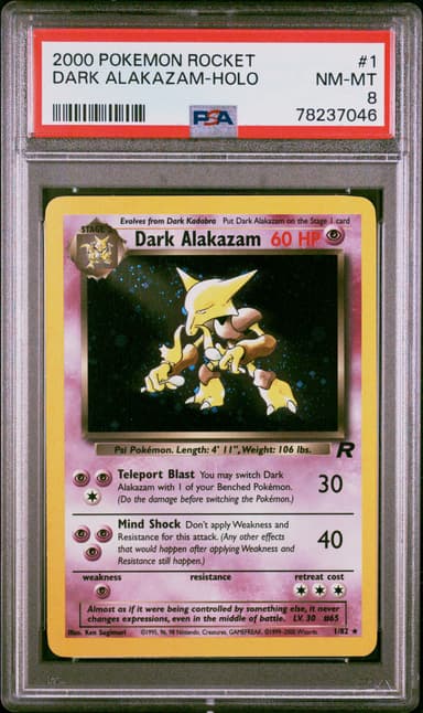 Dark Alakazam-Holo