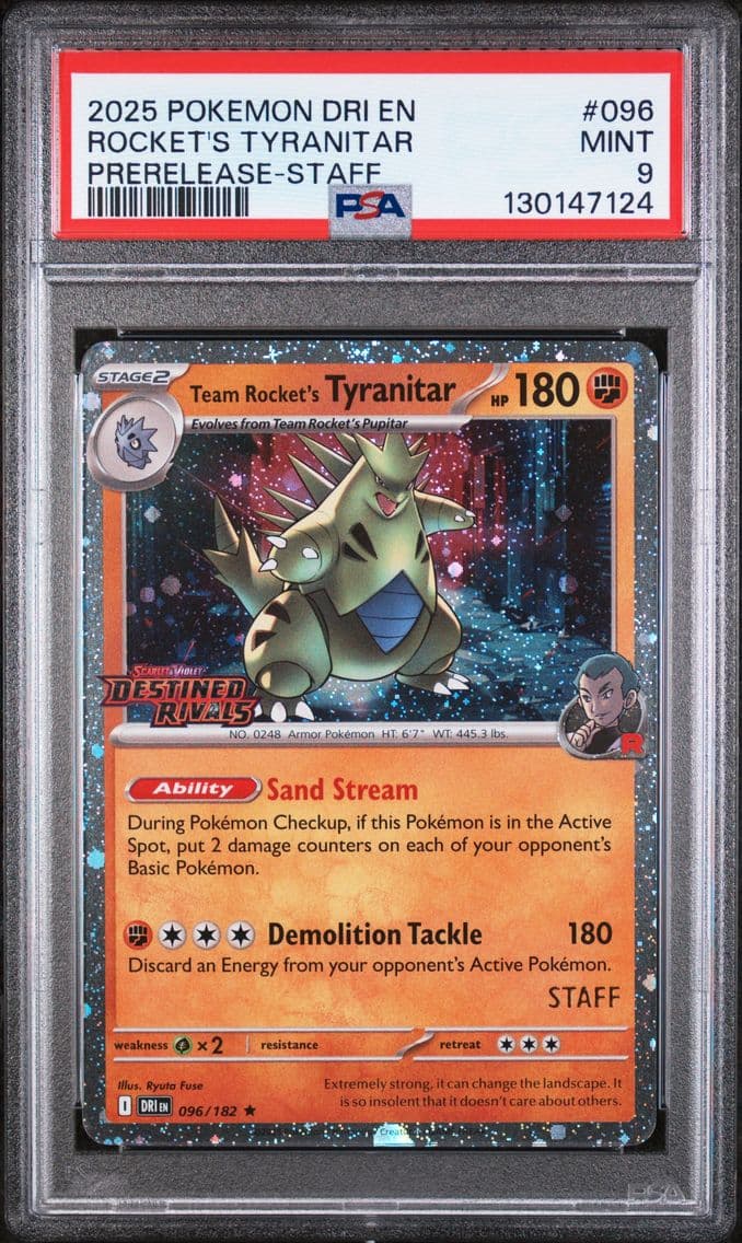 2025 #096 Team Rocket's Tyranita