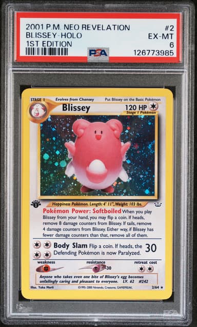Blissey-Holo 1st Edition