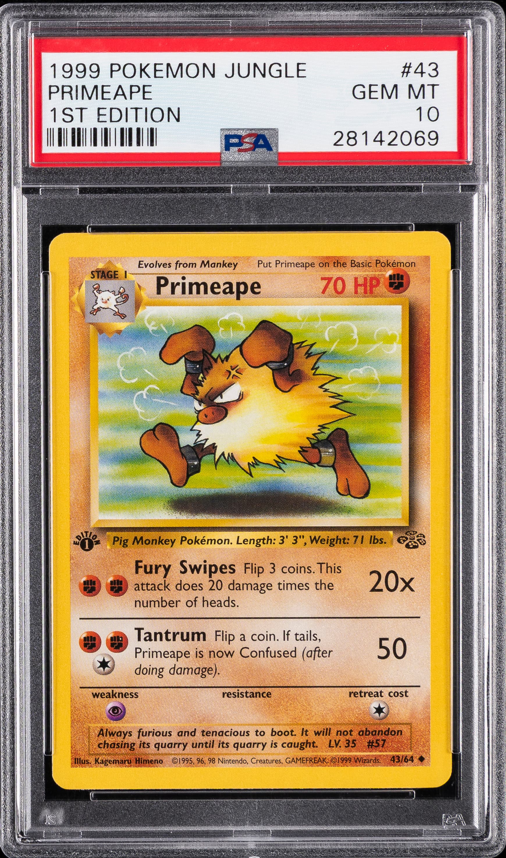 Primeape 1st Edition