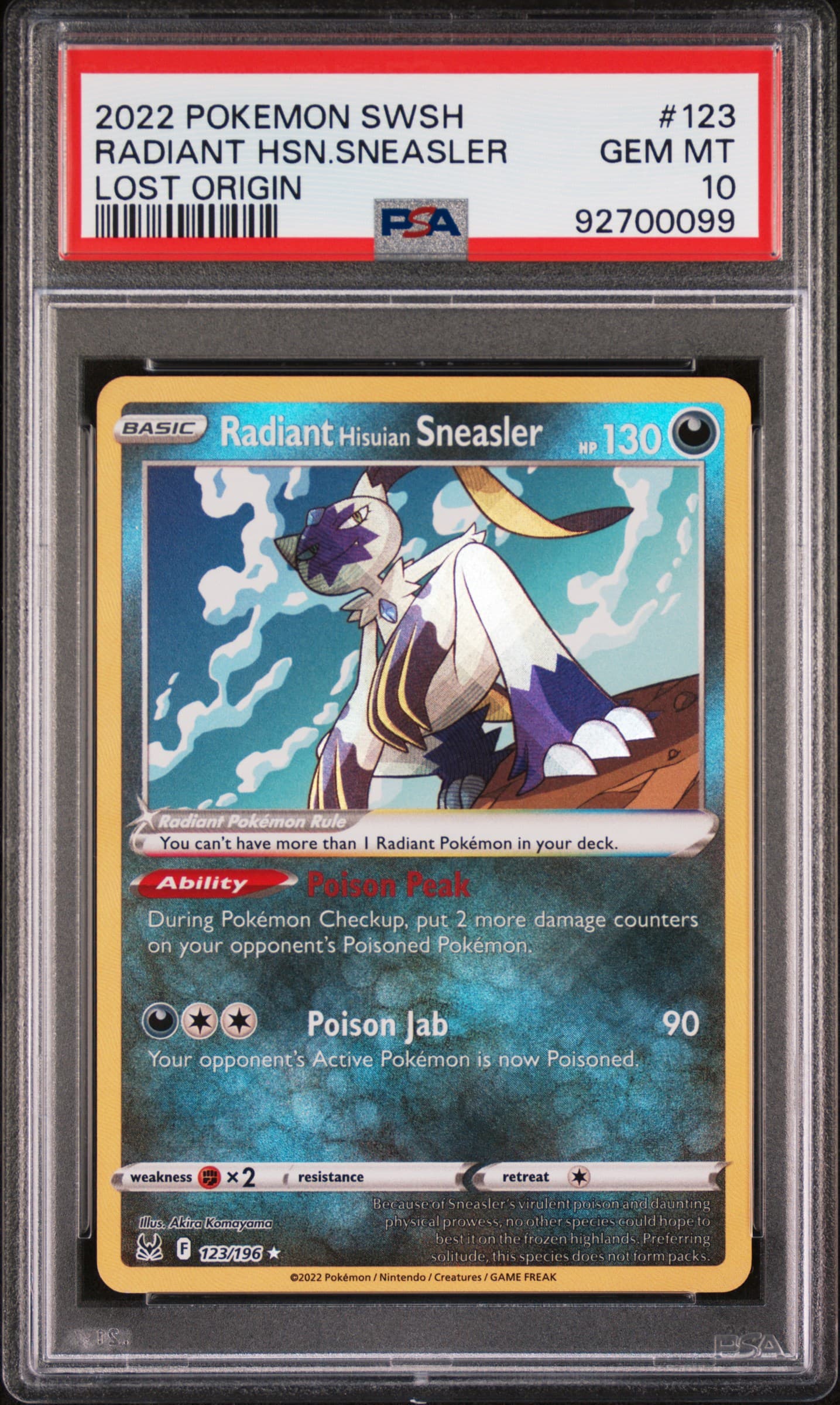 Radiant Hisuian Sneasler