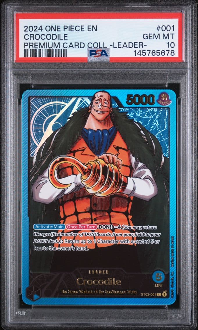 2024 #001 Crocodile PSA 10 One P