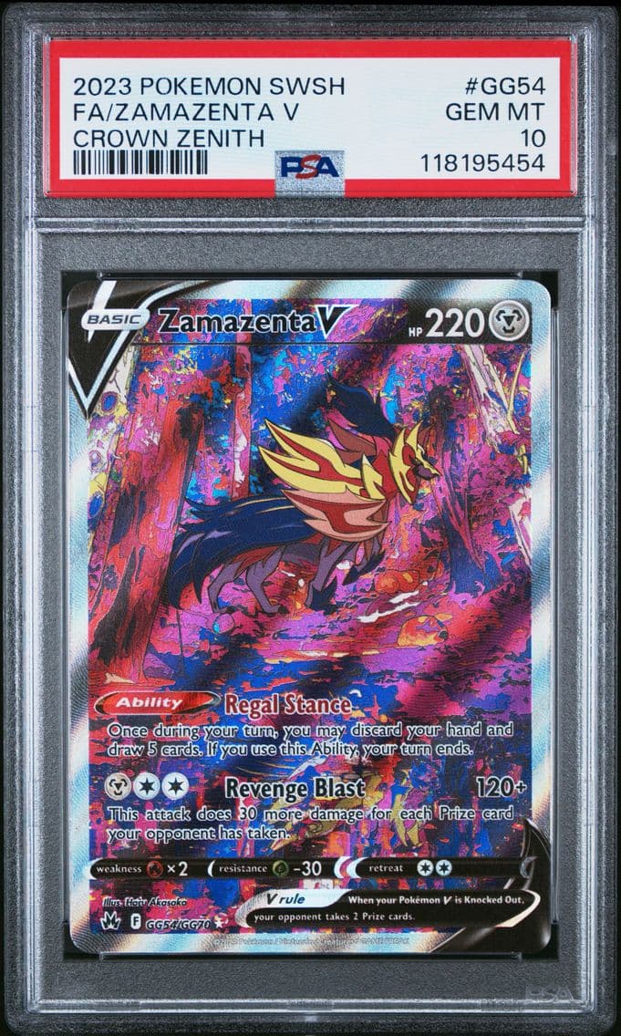 2023 #GG54 Full Art/Zamazenta V 
