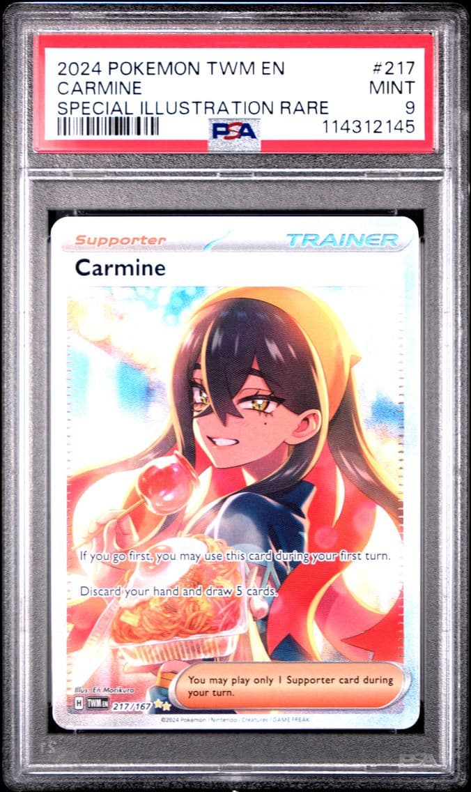 2024 #217 Carmine PSA 9 Twm EN-T