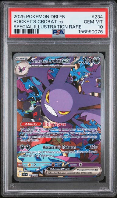 Team Rocket's Crobat EX