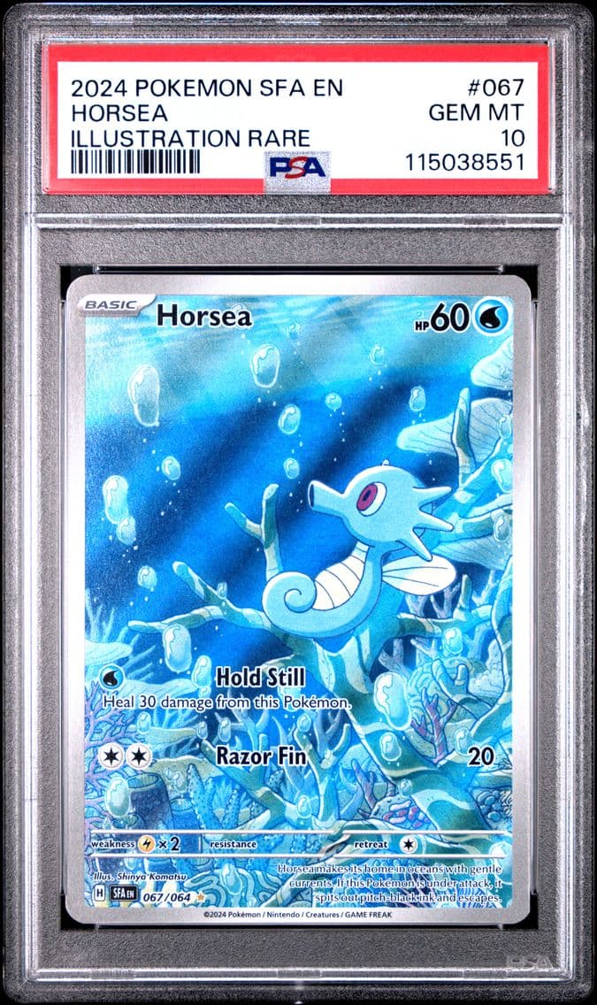 2024 #067 Horsea PSA 10 Sfa EN-S