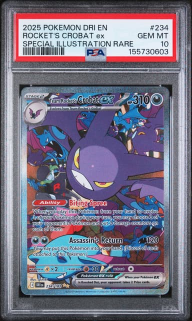 Team Rocket's Crobat EX