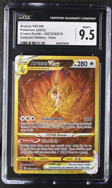 Crown Zenith - English Arceus VSTAR Galarian Gallery Holo