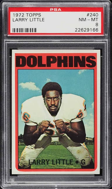 Topps Football Larry Little ROOKIE #240