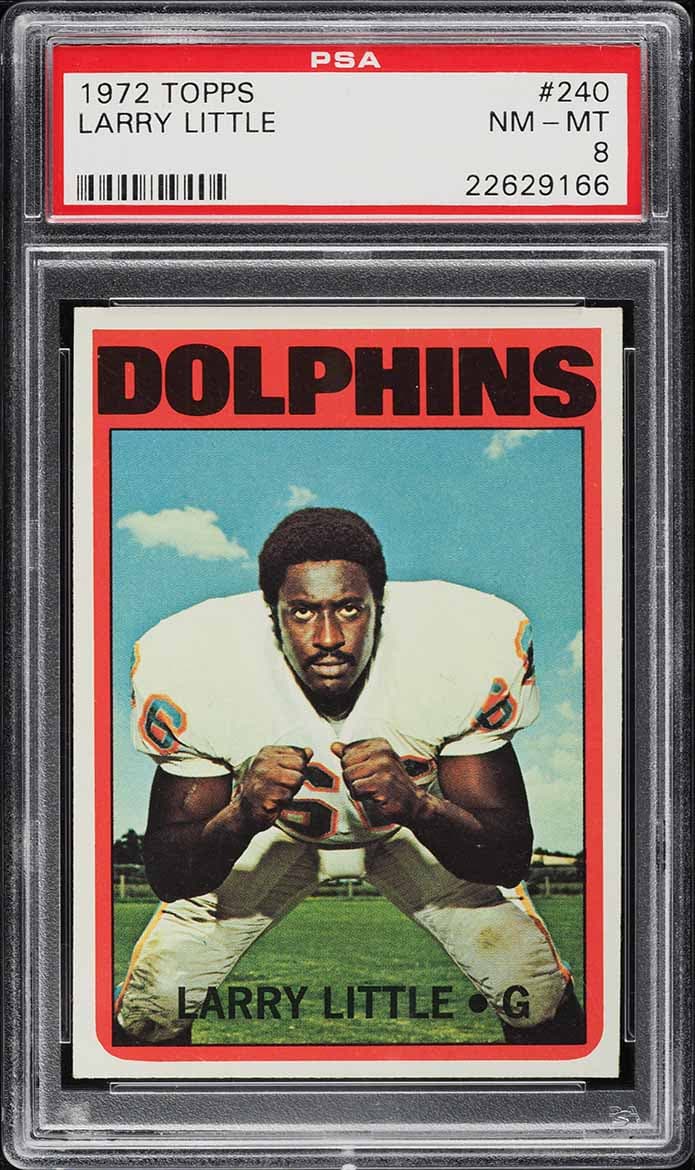Topps Football Larry Little ROOKIE #240