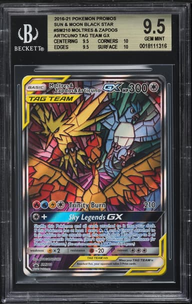 Full Art/Moltres & Zapdos & Articuno GX