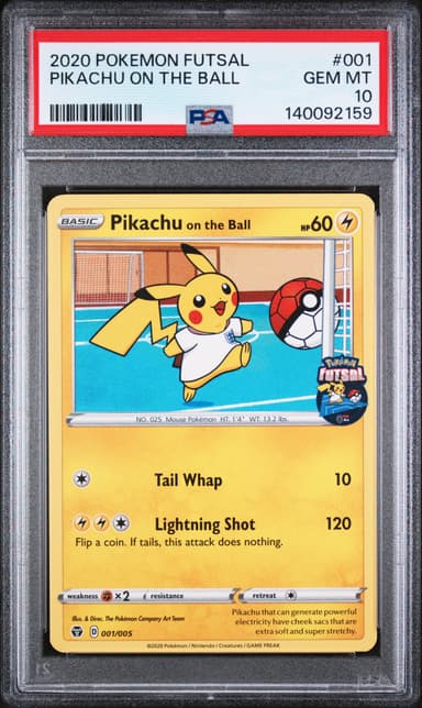 Pikachu on the Ball