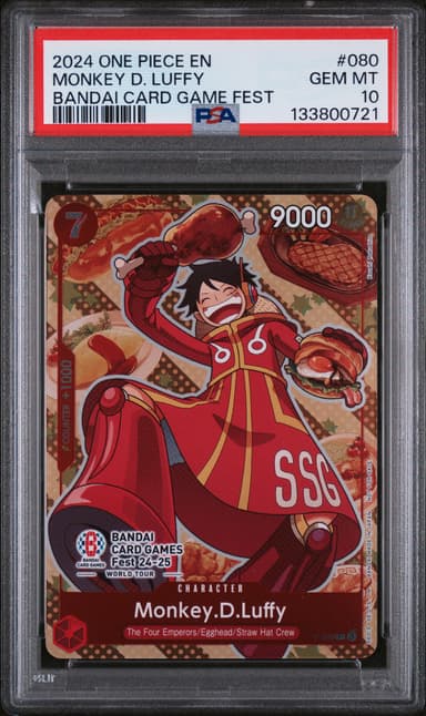 Monkey D. Luffy Bandai Card Games Fest
