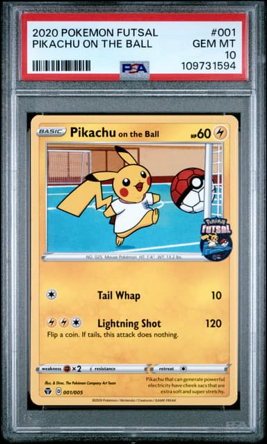 Pikachu on the Ball