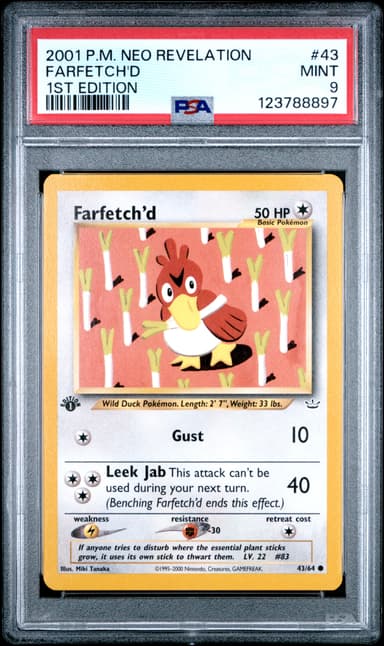 Farfetch'd 1st Edition