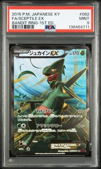 Full Art/Sceptile EX 1st Edition