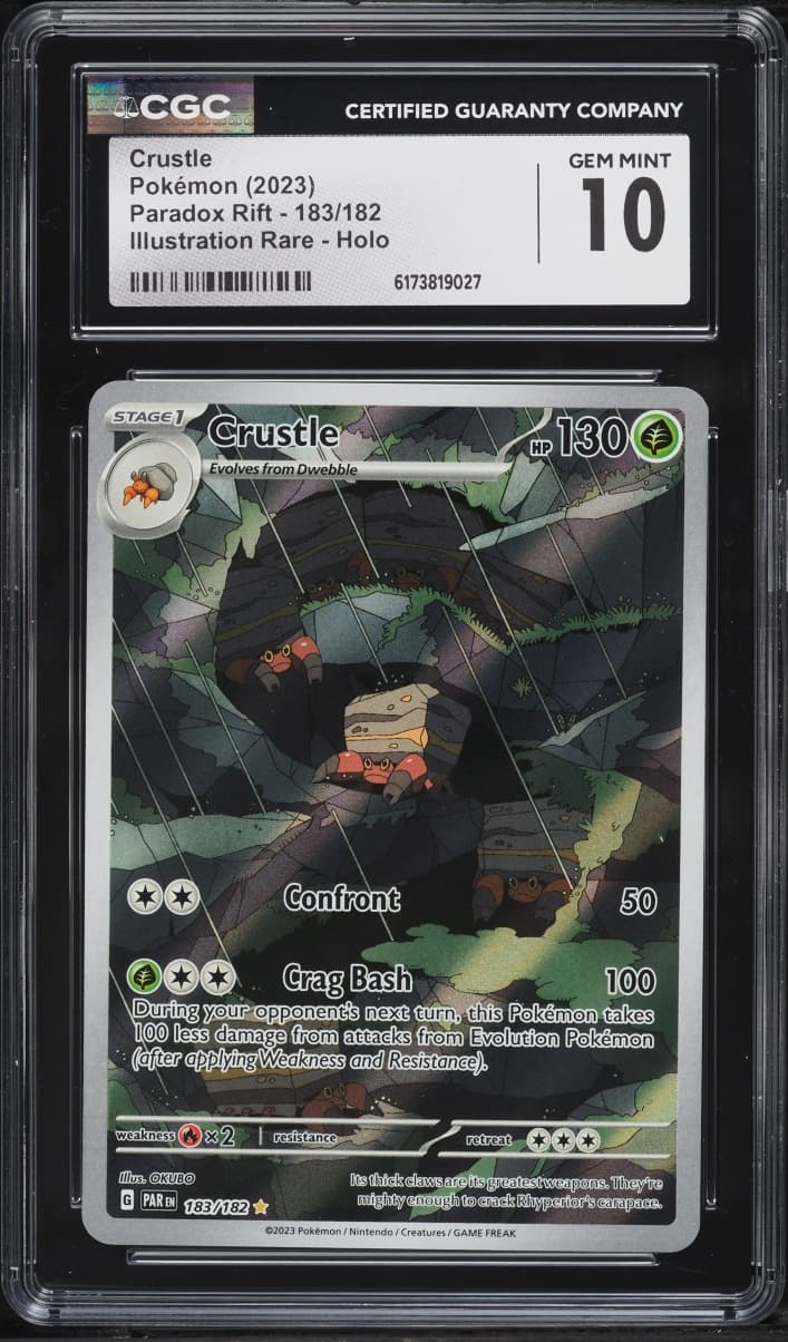 Pokemon Scarlet & Violet Paradox Rift IR Crustle #183