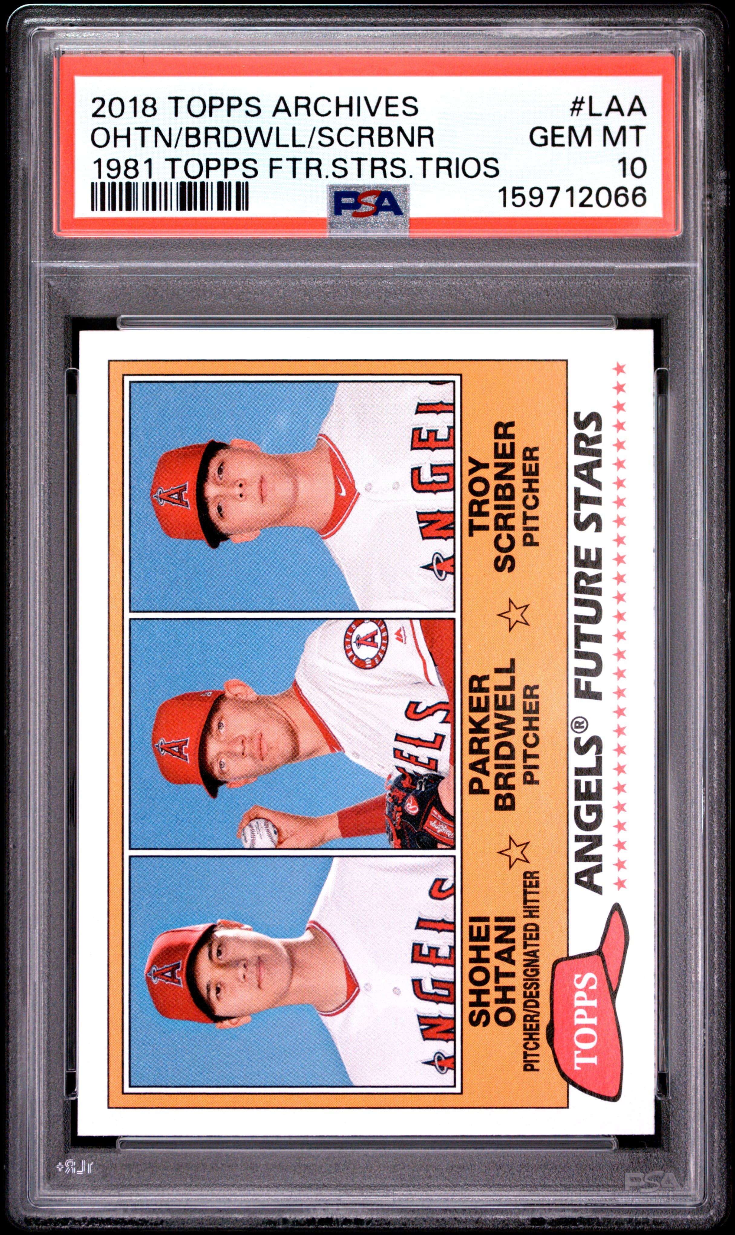 Parker Bridwell/Shohei Ohtani/Troy Scribner