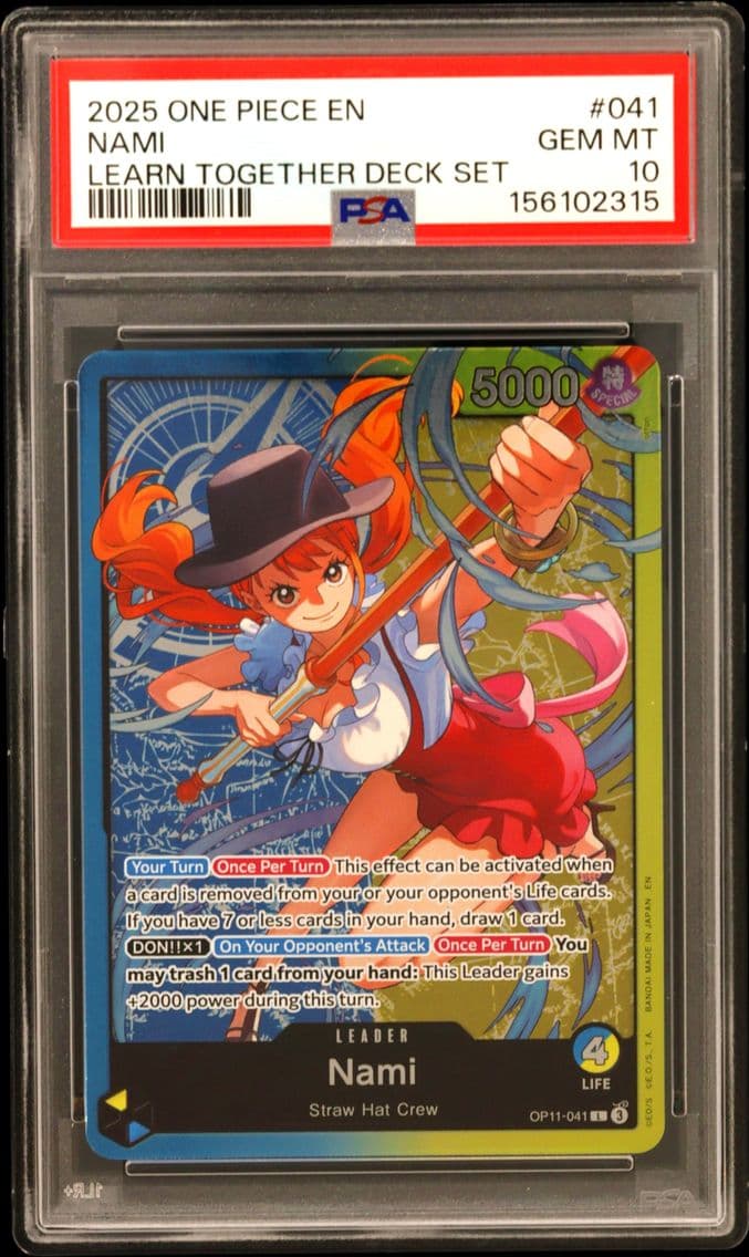 2025 #041 Nami PSA 10 One Piece 