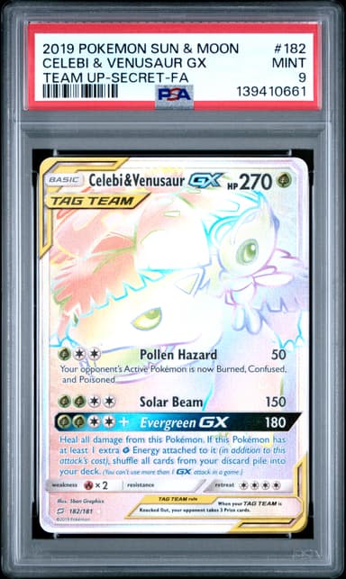 Full Art/Celebi & Venusaur GX