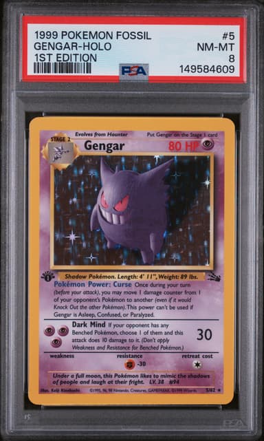 Gengar-Holo 1st Edition