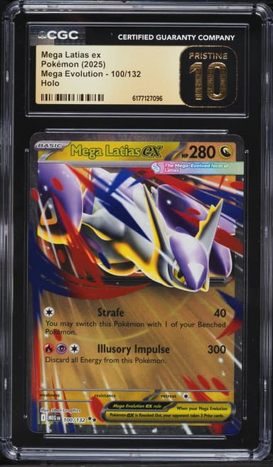 Pokemon Mega Evolution Holo Mega Latias ex #100
