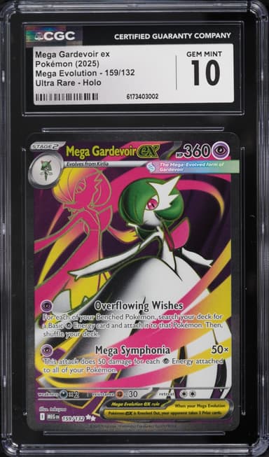 Pokemon Mega Evolution Full Art Mega Gardevoir ex #159