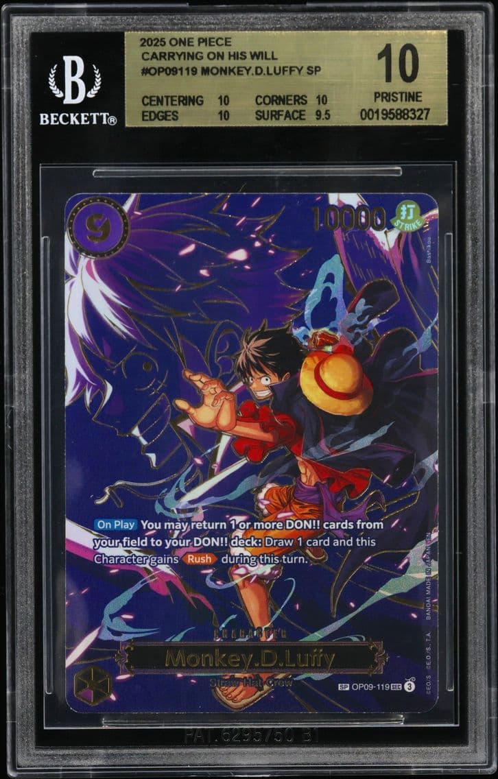 2025 #OP09119 Monkey D. Luffy Sp