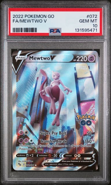 Full Art/Mewtwo V