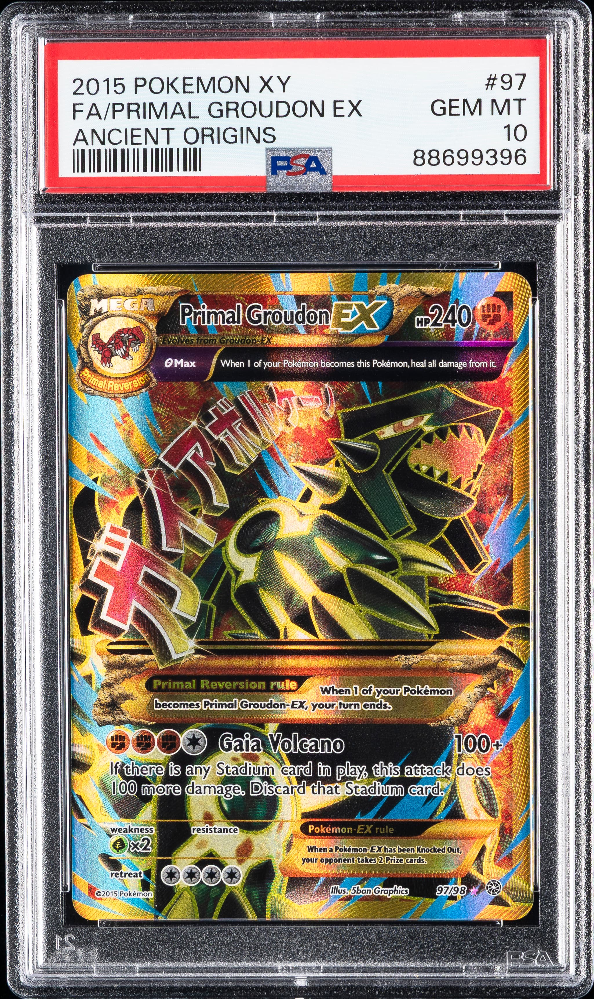 Full Art/Primal Groudon EX