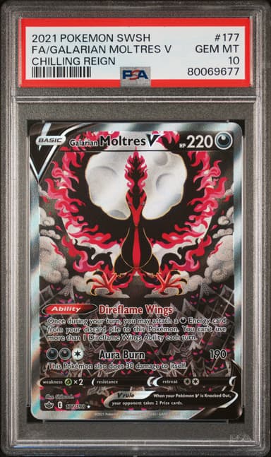 Full Art/Galarian Moltres V