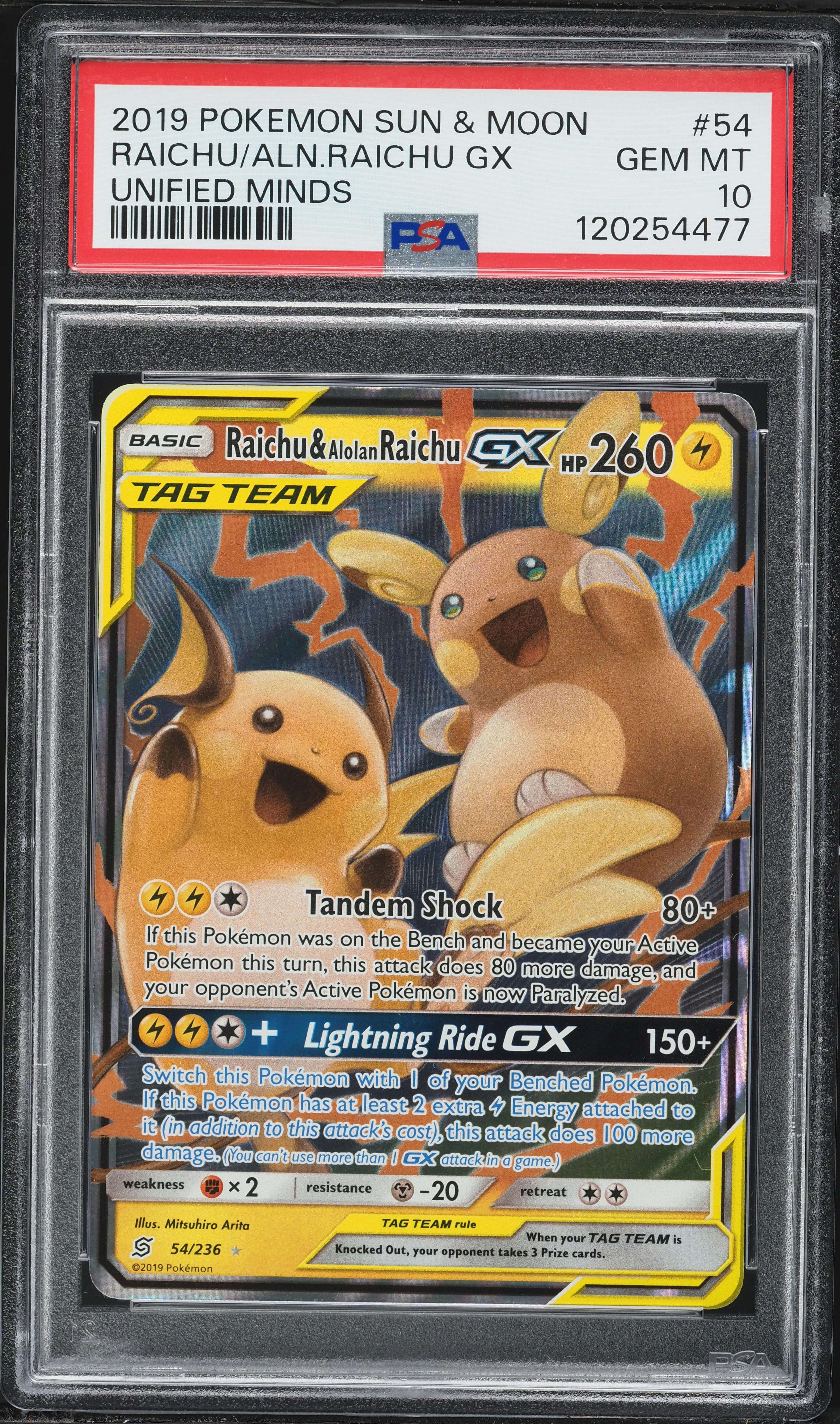 Raichu & Alolan Raichu GX