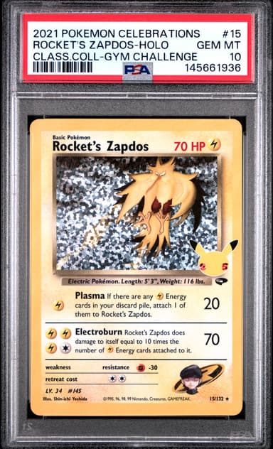 Rocket's Zapdos-Holo
