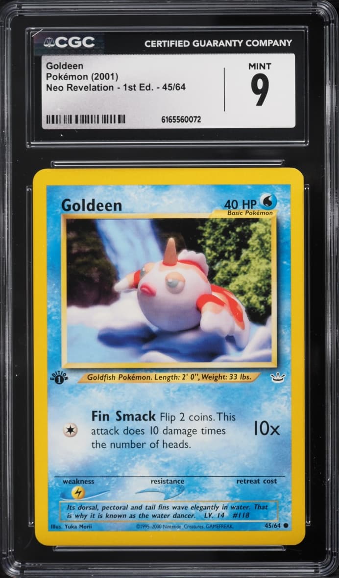 Pokemon Neo Revelation 1st Edition Goldeen #45