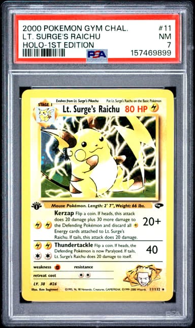LT. Surge's Raichu