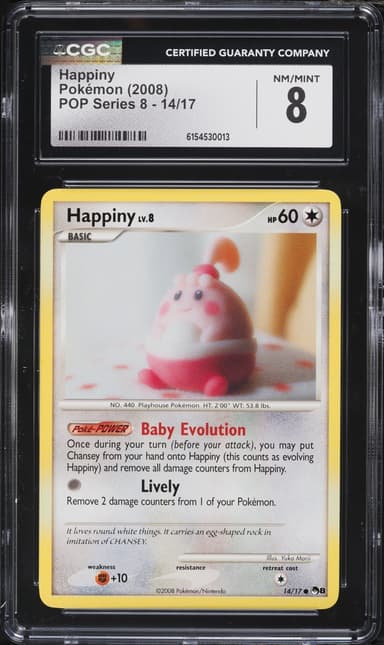 Pokemon POP Series 8 Happiny #14