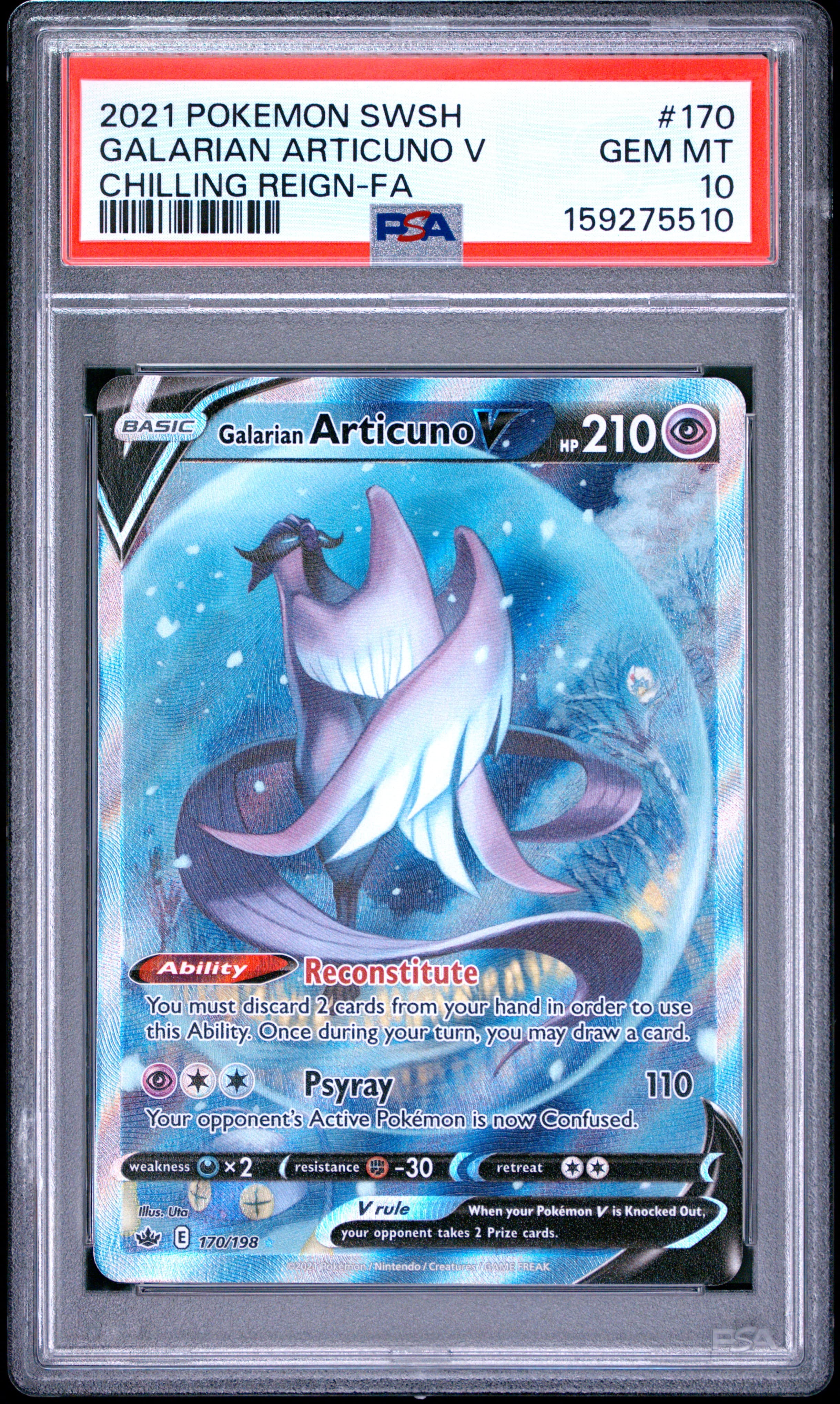 Full Art/Galarian Articuno V