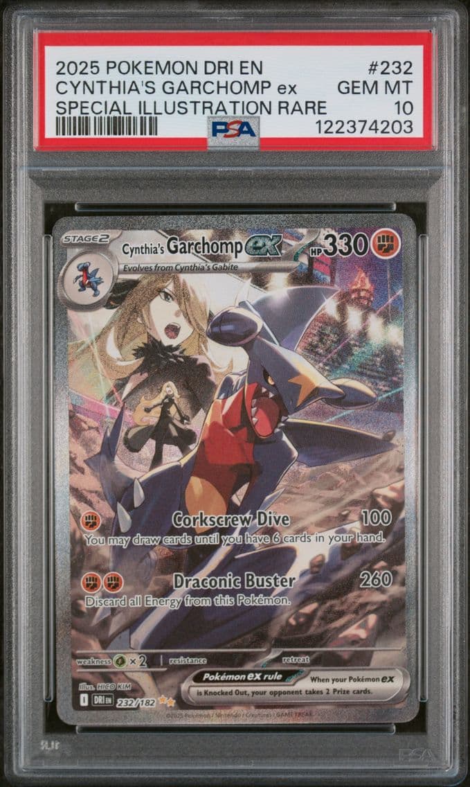 2025 #232 Cynthia's Garchomp EX 